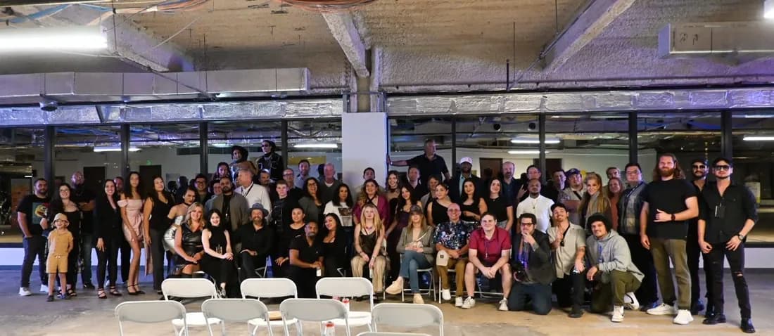 A full house at an AI Film 3 screening